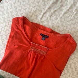Womans Red Tommy Hilfiger Top